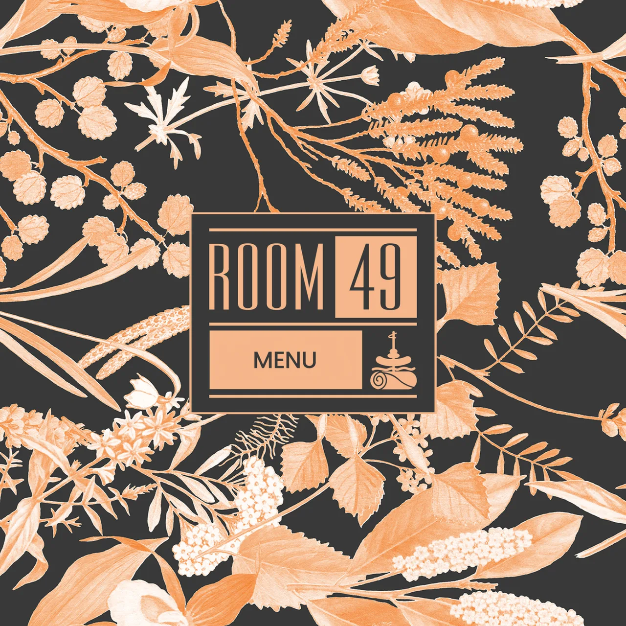 Copertina del Menu Bistrot di Room49